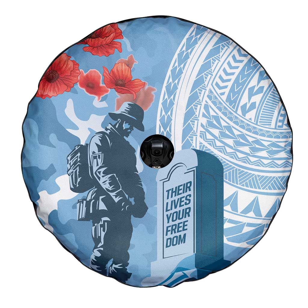 FSM Verterans Day Spare Tire Cover Their Lives Your Freedom