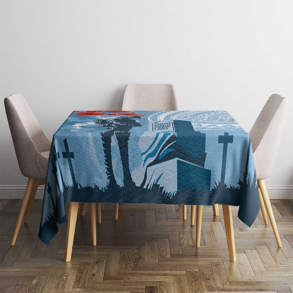 FSM Verterans Day Tablecloth Their Lives Your Freedom