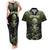 Veterans Day Couples Matching Tank Maxi Dress and Hawaiian Shirt War Never Leaves A Veteran Proud Military