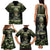 Veterans Day Family Matching Tank Maxi Dress and Hawaiian Shirt War Never Leaves A Veteran Proud Military