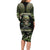 Veterans Day Long Sleeve Bodycon Dress War Never Leaves A Veteran Proud Military