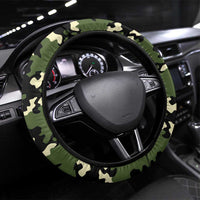 Veterans Day Steering Wheel Cover War Never Leaves A Veteran Proud Military LT9 Universal Fit Black - Polynesian Pride