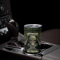 Veterans Day Tumbler Cup War Never Leaves A Veteran Proud Military LT9 - Polynesian Pride