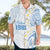 Palau 1981 Tribal Tattoo Hawaiian Shirt with Belau Plumeria Flowers