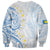 Palau 1981 Tribal Tattoo Sweatshirt with Belau Plumeria Flowers