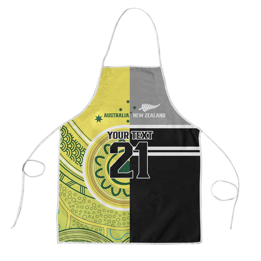 Custom Cricket AUNZ Spirit Apron Aussie New Zealand Retro Edition - Polynesian Pride