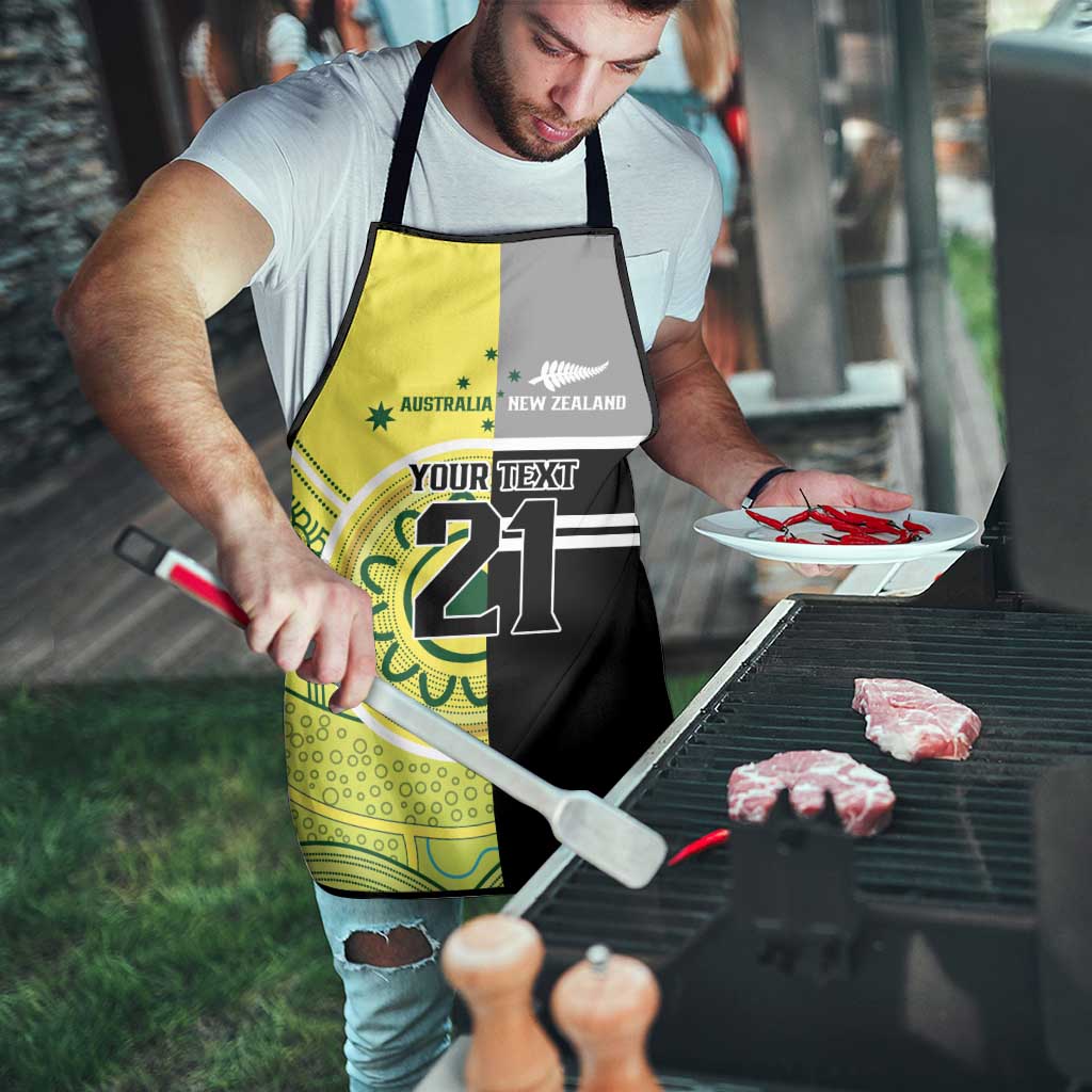 Custom Cricket AUNZ Spirit Apron Aussie New Zealand Retro Edition - Polynesian Pride