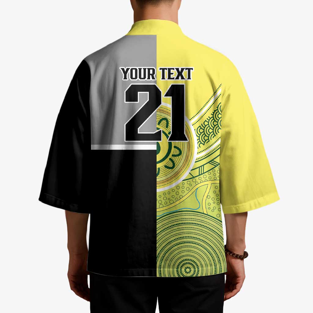 Custom Cricket AUNZ Spirit Kimono Aussie New Zealand Retro Edition - Polynesian Pride