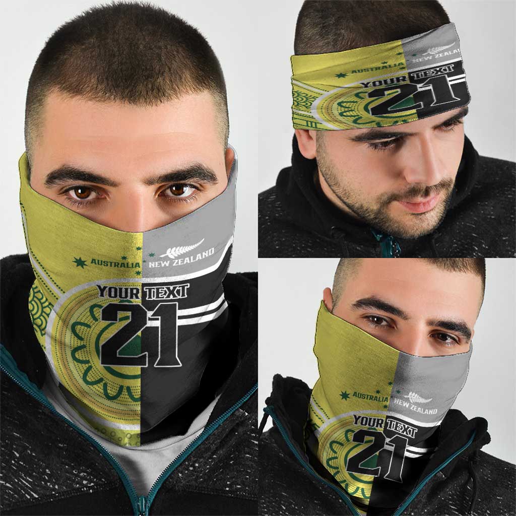 Custom Cricket AUNZ Spirit Neck Gaiter Aussie New Zealand Retro Edition - Polynesian Pride