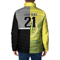 Custom Cricket AUNZ Spirit Padded Jacket Aussie New Zealand Retro Edition - Polynesian Pride