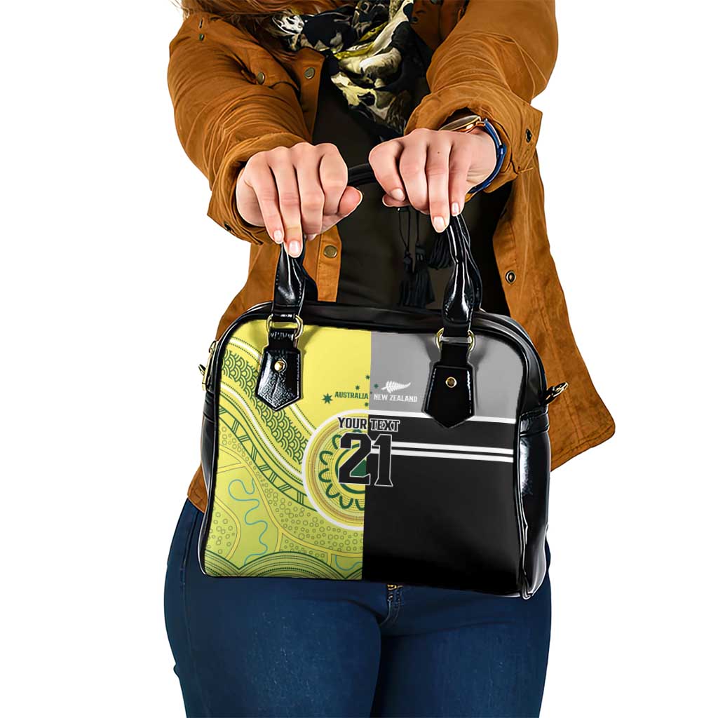 Custom Cricket AUNZ Spirit Shoulder Handbag Aussie New Zealand Retro Edition - Polynesian Pride
