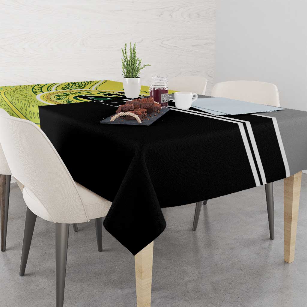 Custom Cricket AUNZ Spirit Tablecloth Aussie New Zealand Retro Edition - Polynesian Pride