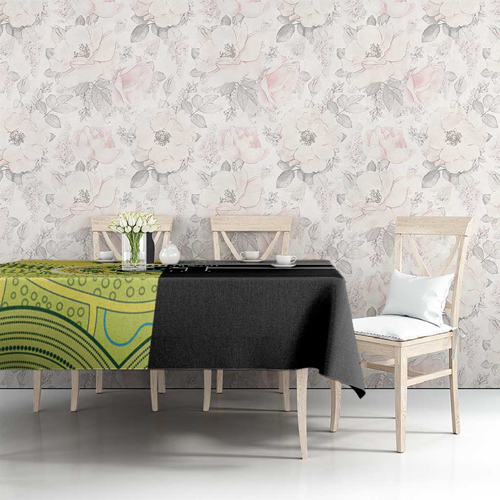 Custom Cricket AUNZ Spirit Tablecloth Aussie New Zealand Retro Edition - Polynesian Pride