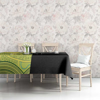 Custom Cricket AUNZ Spirit Tablecloth Aussie New Zealand Retro Edition - Polynesian Pride