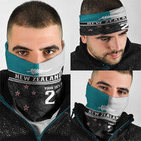 Custom NZ Cricket Pride Neck Gaiter Silver Fern Fan Supporter Apparel - Polynesian Pride