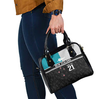 Custom NZ Cricket Pride Shoulder Handbag Silver Fern Fan Supporter Apparel - Polynesian Pride