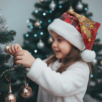 Funny Kiwi Bird Xmas Tree Christmas Santa Hat New Zealand Tribal Christmas Spirit - Polynesian Pride