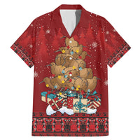 Funny Kiwi Bird Xmas Tree Family Matching Mermaid Dress and Hawaiian Shirt New Zealand Tribal Christmas Spirit - Polynesian Pride