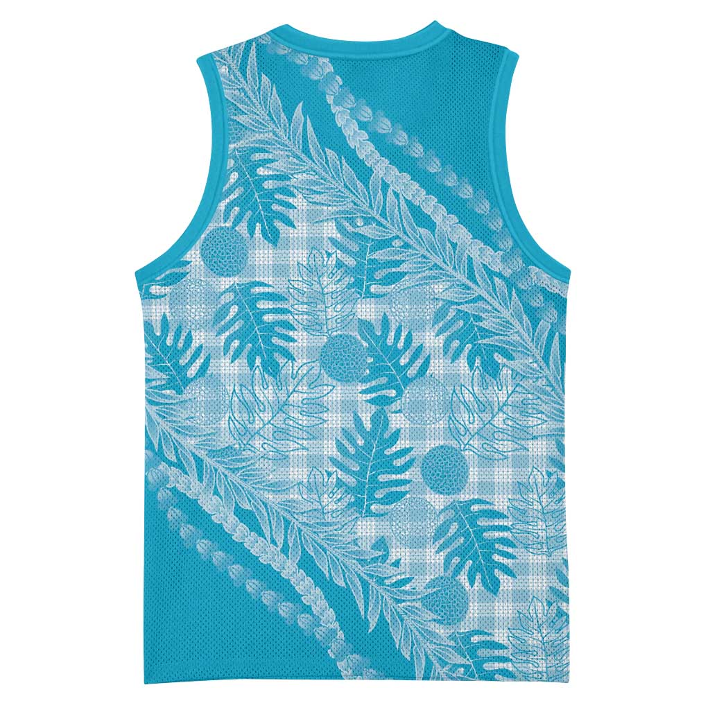 Hawaii Breadfruit Palaka Basketball Jersey Polu Maile Lei LT9 - Polynesian Pride