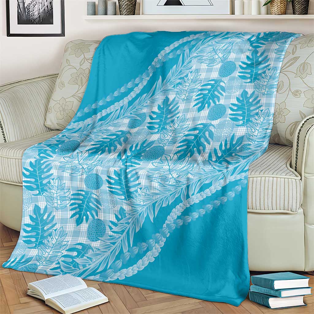 Hawaii Breadfruit Palaka Blanket Polu Maile Lei - Polynesian Pride