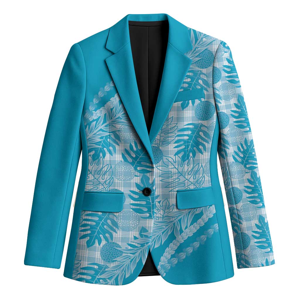 Hawaii Breadfruit Palaka Blazer Polu Maile Lei - Polynesian Pride