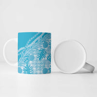 Hawaii Breadfruit Palaka Ceramic Mug Polu Maile Lei LT9 - Polynesian Pride