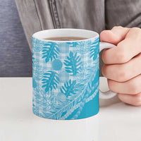 Hawaii Breadfruit Palaka Ceramic Mug Polu Maile Lei LT9 - Polynesian Pride