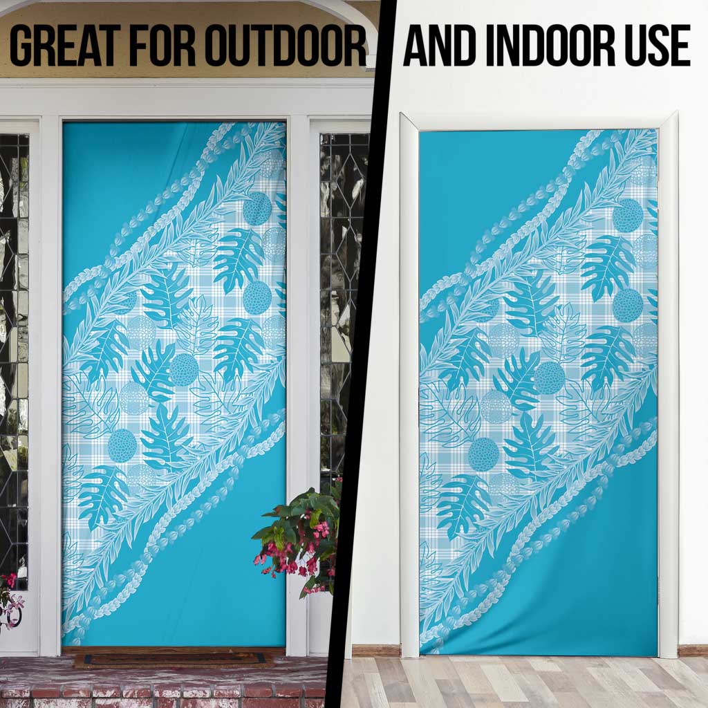 Hawaii Breadfruit Palaka Door Cover Polu Maile Lei LT9 - Polynesian Pride