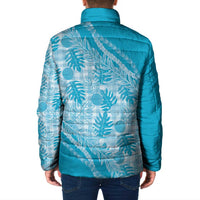 Hawaii Breadfruit Palaka Padded Jacket Polu Maile Lei LT9 - Polynesian Pride