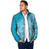 Hawaii Breadfruit Palaka Padded Jacket Polu Maile Lei LT9 - Polynesian Pride