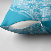 Hawaii Breadfruit Palaka Pillow Cover Polu Maile Lei - Polynesian Pride