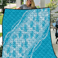 Hawaii Breadfruit Palaka Quilt Polu Maile Lei - Polynesian Pride