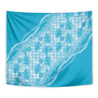 Hawaii Breadfruit Palaka Tapestry Polu Maile Lei - Polynesian Pride