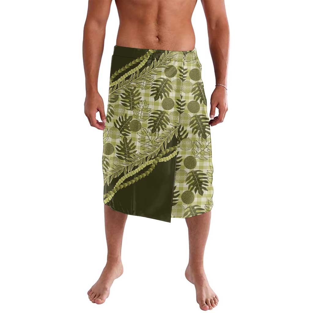 Hawaii Breadfruit Palaka Lavalava Omaomao Maile Lei - Polynesian Pride