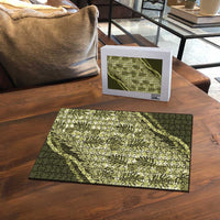 Hawaii Breadfruit Palaka Puzzle Omaomao Maile Lei LT9 - Polynesian Pride