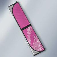 Hawaii Breadfruit Palaka Auto Sun Shade Omaomao Ulaula Maile Lei - Polynesian Pride