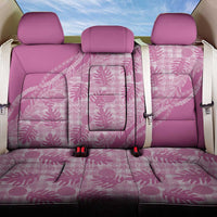 Hawaii Breadfruit Palaka Back Car Seat Cover Omaomao Ulaula Maile Lei LT9 One Size Pink - Polynesian Pride