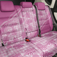 Hawaii Breadfruit Palaka Back Car Seat Cover Omaomao Ulaula Maile Lei LT9 - Polynesian Pride