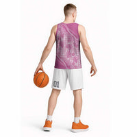 Hawaii Breadfruit Palaka Basketball Jersey Omaomao Ulaula Maile Lei LT9 - Polynesian Pride