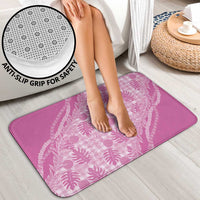 Hawaii Breadfruit Palaka Bathroom Set Omaomao Ulaula Maile Lei - Polynesian Pride