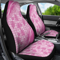 Hawaii Breadfruit Palaka Car Seat Cover Omaomao Ulaula Maile Lei - Polynesian Pride