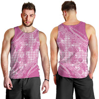 Hawaii Breadfruit Palaka Men Tank Top Omaomao Ulaula Maile Lei LT9 - Polynesian Pride