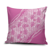 Hawaii Breadfruit Palaka Pillow Cover Omaomao Ulaula Maile Lei - Polynesian Pride