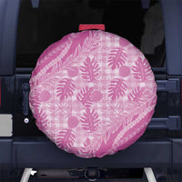 Hawaii Breadfruit Palaka Spare Tire Cover Omaomao Ulaula Maile Lei - Polynesian Pride