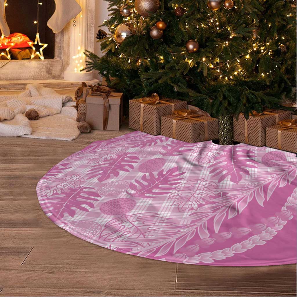 Hawaii Breadfruit Palaka Tree Skirt Omaomao Ulaula Maile Lei LT9 - Polynesian Pride