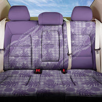 Hawaii Breadfruit Palaka Back Car Seat Cover Poni Maile Lei LT9 One Size Purple - Polynesian Pride