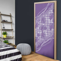 Hawaii Breadfruit Palaka Door Cover Poni Maile Lei LT9 - Polynesian Pride