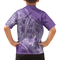 Hawaii Breadfruit Palaka Family Matching Puletasi and Hawaiian Shirt Poni Maile Lei - Polynesian Pride