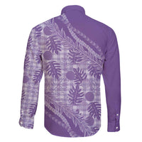 Hawaii Breadfruit Palaka Family Matching Short Sleeve Bodycon Dress and Hawaiian Shirt Poni Maile Lei - Polynesian Pride