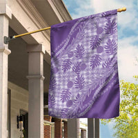 Hawaii Breadfruit Palaka Garden Flag Poni Maile Lei - Polynesian Pride